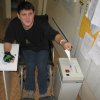 Je to tady samej pracant